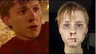 Peter Parker/Tom Holland Spider-Man Homecoming Makeup Transformation