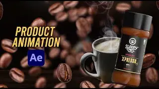 Product Motion Graphics | After Effects - Coffee Motion Graphics