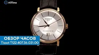 Обзор часов Tissot T122 407 36 031 00. Швейцарские механические наручные часы. AllTime