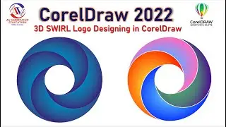 HOW TO MAKE A SWIRL LOGO DESIGN IN COREL DRAW