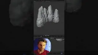 Draw fire in Blender! Watch the full linked video #blender3D #fire