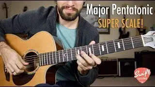 Major Pentatonic Super Scale - Unlock the Fretboard!