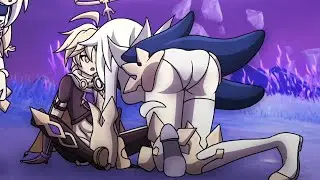 Aether Pulls Another Paimon...? (Genshin Impact Fan Animation)