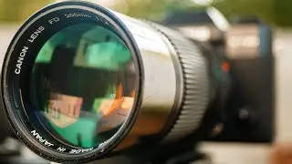 Cinematic Video With Vintage Lenses - Canon 200mm f4 Prime Lens |Budget Vintage lens!|