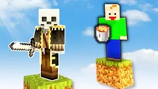 Skyblock but With TWO Islands! - Minecraft Multiplayer Gameplay