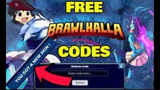 BRAWLHALLA CODES / GET  FREE BRAWLHALLA SKIN CODES 2021 (PS4,PC,XBOX,SWITCH,MOBILE)