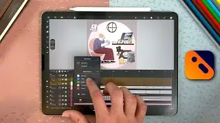 15 - How to use layers colors and groups in Callipeg