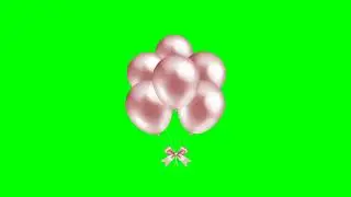 Green Screen Animated Balloon | Decoration | Free Download