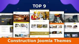 Top 9 Construction Joomla Themes | Best Premium Construction Joomla Themes | Wpshopmart