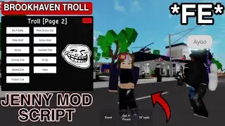 FE New Brookhaven Troll Jenny Mod Script Gui Roblox Hack |Hydrogen,fluxus,Arceus x Mobile