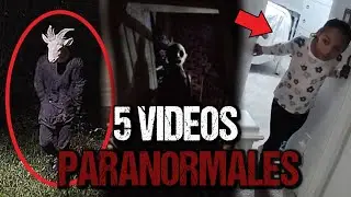 🔴 5 VIDEOS PARANORMALES REALES | 100% VIDEOS DE TERROR | SCARY VIDEOS