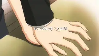 somebody - keshi (lyrics)