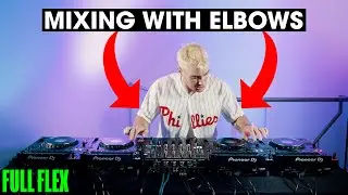 MAD FOREARM DJ TRICK! - FULL FLEX - OLD SKOOL