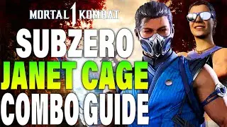 Mortal Kombat 1 Subzero Combos - MK1 Subzero Janet Cage Combo Guide