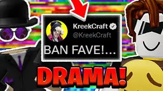 ROBLOX HACKER TUBERS93 HACKED FAVE! (KreekCraft VS Tubers93 Vs Faave/FAVE DRAMA)