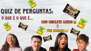 QUIZ DE PERGUNTAS: o que é o que é… (a Sofia quase v0mitou🤢