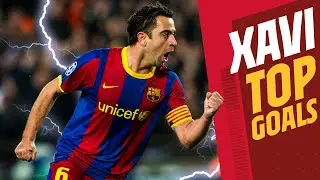 XAVI HERNÁNDEZ: TOP GOALS 💙❤️🔥