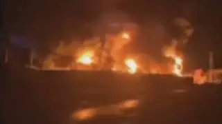 Горит НПЗ «Первый завод», Калужская область.