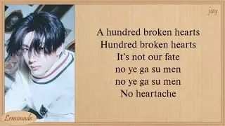 ENHYPEN Hundred Broken Hearts Easy Lyrics