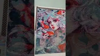 Diamond Painting: Fish (WIP) / Pintura de diamantes: Peces (en proceso)