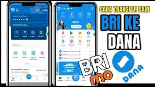 Cara Transfer Saldo BRI Ke Dana | cara transfer dari BRIMO ke dana