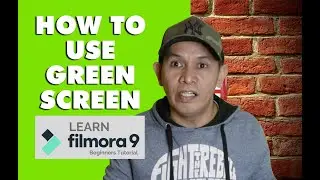 CHEAP DIY GREEN SCREEN | Change Video Background with Filmora 9 2020