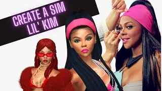 Sims 4| CAS - Lil' Kim  + CC Folder + Sim Download