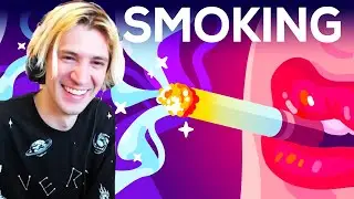 xQc Reacts to "Smoking is Awesome" by Kurzgesagt