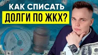 Большие долги по ЖКХ по лицевому счету? Как списать долги по ЖКХ законно?