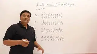 9.1 Knuth-Morris-Pratt KMP String Matching Algorithm