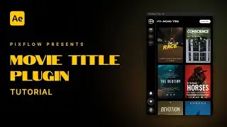 Create Stunning Titles and Credits with Our New After Effects Plugin | PX-Movie Title Tutorial