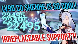 Level 90 C0 Shenhe is IRREPLACEABLE!?? 4★ Weapon Showcase! Genshin Impact