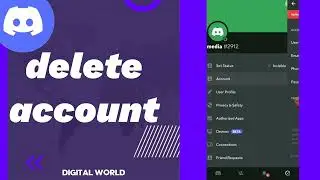 How To Delete Account On Discord app 2023