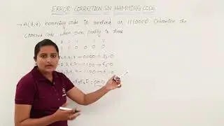 Error Correction in Hamming Code