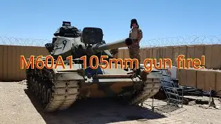 105 mm live fire from M60A1 ( M60 )