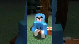 Какал волк в лесу! Смешная песня в minecraft! 🤣