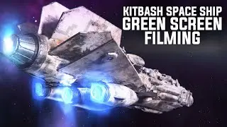 KITBASH SCI-FI SPACE SHIP: GREEN SCREEN
FILMING