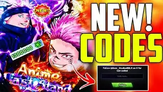 💥ALL!! NEW CODES💥ANIME LAST STAND CODES 2024 | ROBLOX ANIME LAST STAND CODES 2024