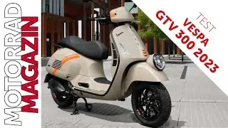 Vespa GTV 300 2023 Test – Brandneu und brandheiss – Mehr Sportlichkeit, mehr Features