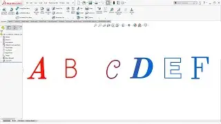 How to edit sketch text (Dissolve sketch text) in solidworks