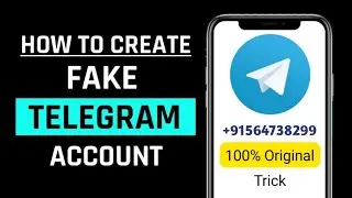 How to use Telegram without phone number 2024 | Create Telegram account Without Phone Number