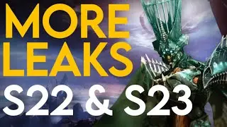 Destiny 2: MORE LEAKS (Season OF THE REDACTED, Season 23 & More!)