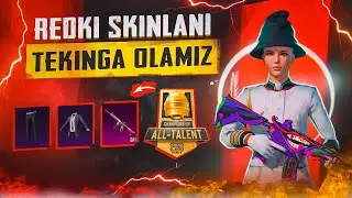 🤩 REDKI SKINLANI TEKINGA OLAMIZ PUBG MOBILE | ALL TALENT HAQIDA☑️ #fyp #pubgmobile #uzbeksila