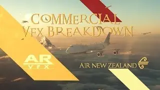 Air New Zealand commercial VFX Breakdown by ARVFX