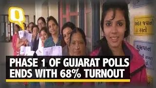 68% Voter Turnout At The End Of Phase 1 of Gujarat Polls | The Quint