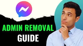 How to Remove Admin in Messenger Group(2024)
