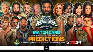 WWE WrestleMania 40 - Early Card [v6]