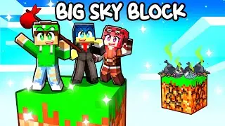 DISTRUGGO E ABBANDONO LA MIA ISOLA su MINECRAFT! - BIG SKY BLOCK