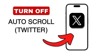 How to Turn off Auto Scroll on Twitter - 2024