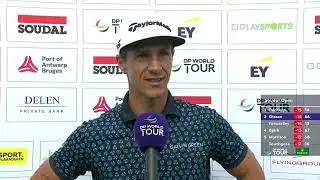 Thorbjorn Olesen Sunday Flash Interview 2023 Soudal Open © DP World Tour